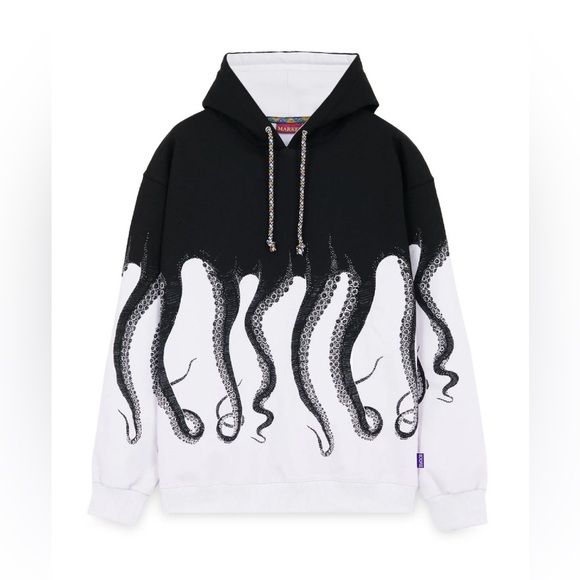MARKET x VNGRD Og Octopus UV Hoodie Limited Edition In White Size: L - NWT - Picture 2 of 15